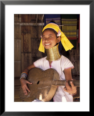 Long Neck Girl, Thailand by Gavriel Jecan Pricing Limited Edition Print image