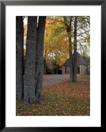 Gatehouse Near Jordan Pond, Maine, Usa by Jerry & Marcy Monkman Pricing Limited Edition Print image