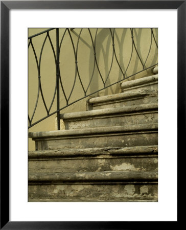 Detail Of Winding Staircase, Asolo, Italy by Todd Gipstein Pricing Limited Edition Print image