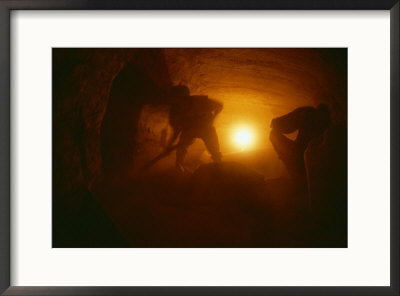 Laborers Clear Rubble From The Tomb Of Zed-Khons-Uef-Ankh by Kenneth Garrett Pricing Limited Edition Print image