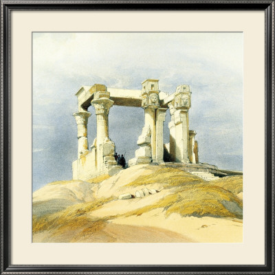 Temple Of Wady Kardassy by David Roberts Pricing Limited Edition Print image