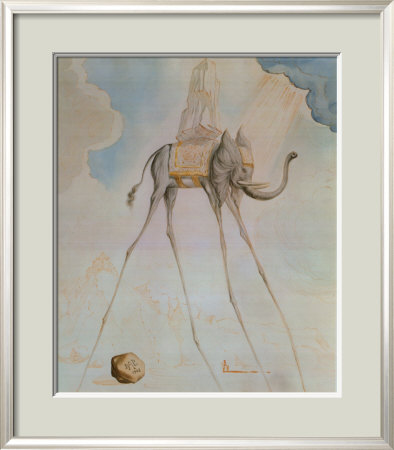 L'elephante Giraffe by Salvador Dalí Pricing Limited Edition Print image