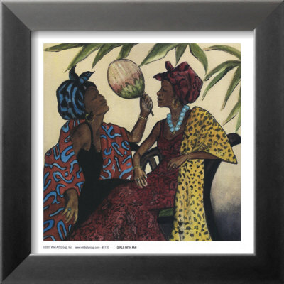 Girls With Fan by Consuelo Gamboa Pricing Limited Edition Print image