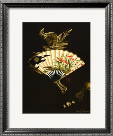 Oriental Fan I by Nancy Slocum Pricing Limited Edition Print image