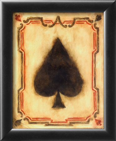 Card Suits - Spades by Judy Kaufman Pricing Limited Edition Print image