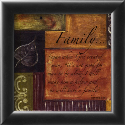 Words To Live By, Decor***Family by Debbie Dewitt Pricing Limited Edition Print image