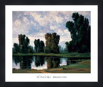 The Pond At Rest by Brigitte Curt Pricing Limited Edition Print image