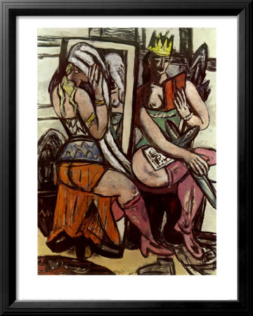 Actresses by Max Beckmann Pricing Limited Edition Print image