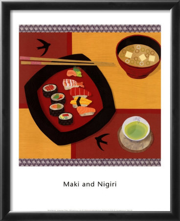 Maki And Nigiri by James Langan Pricing Limited Edition Print image