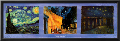 Van Gogh Visions (Triptych) by Vincent Van Gogh Pricing Limited Edition Print image