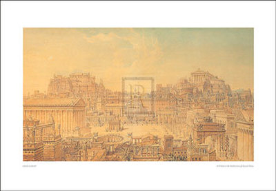 Tribute To The Architecture Of Rome by Charles Robert Cockerell Pricing Limited Edition Print image