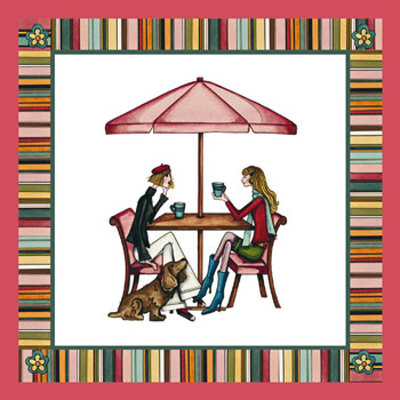 A Nice Cup Of Coffee And A Chat by Jane Mosse Pricing Limited Edition Print image