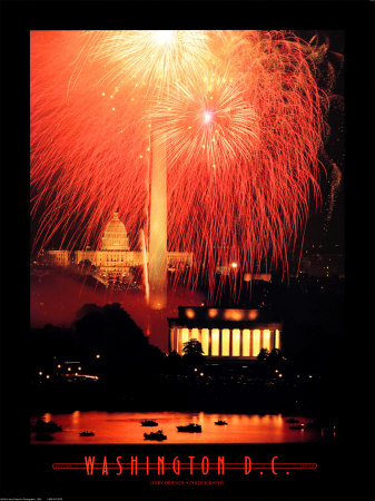Dc - 4Th Of July by Jerry Driendl Pricing Limited Edition Print image