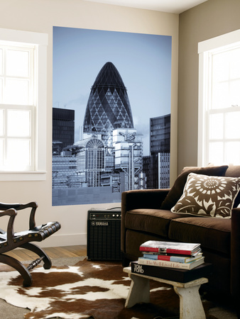 Swiss Re And Lloyd's Of London, City Of London, London, England by Jon Arnold Pricing Limited Edition Print image