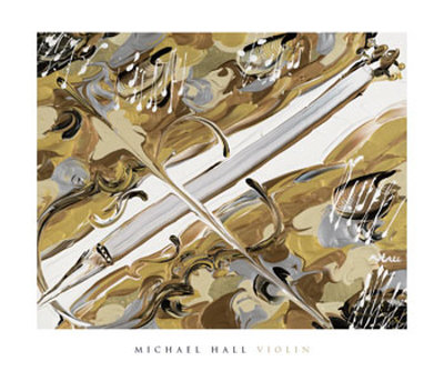 Violin by Michael Hall Pricing Limited Edition Print image