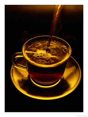 Close View Of Coffee Being Poured Into A Glass Cup by Sam Abell Pricing Limited Edition Print image