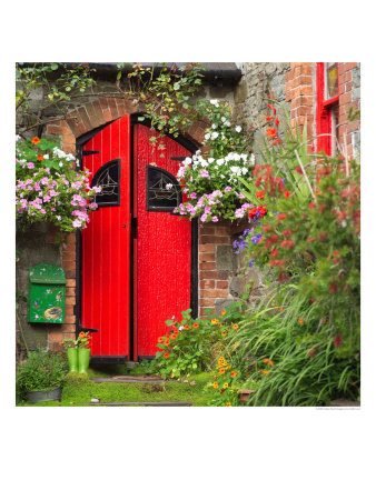 Ireland, Kinsale, Red Door by Keith Levit Pricing Limited Edition Print image