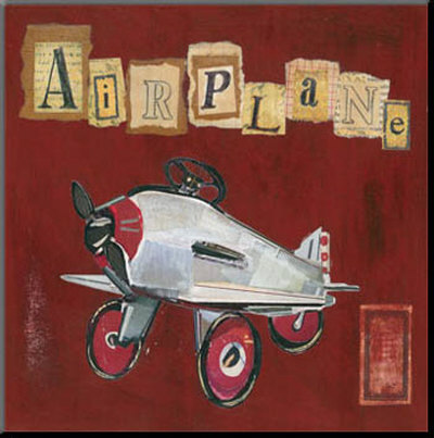 Airplane by Katherine & Elizabeth Pope Pricing Limited Edition Print image