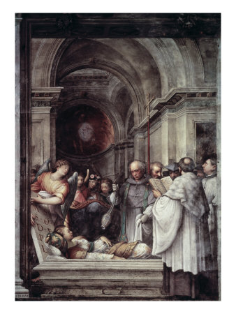 Saint Agatha's Burial by Giulio Campi Pricing Limited Edition Print image