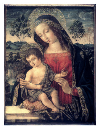 Madonna And Child by Bernardino Di Betto Pinturicchio Pricing Limited Edition Print image
