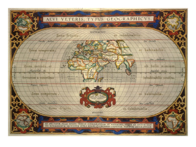 Zone Map by Abraham Ortelius Pricing Limited Edition Print image