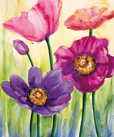 Anemoni In Rosa by Giuseppina Tartagni Pricing Limited Edition Print image