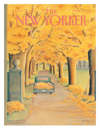 The New Yorker Cover - November 12, 1984 by Jenni Oliver Pricing Limited Edition Print image