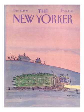 The New Yorker Cover - December 19, 1983 by James Stevenson Pricing Limited Edition Print image