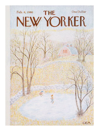 The New Yorker Cover - February 4, 1980 by Charles E. Martin Pricing Limited Edition Print image