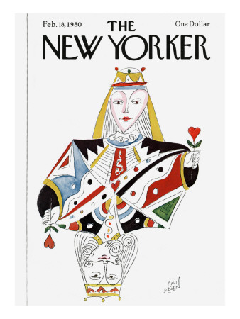 The New Yorker Cover - February 18, 1980 by Paul Degen Pricing Limited Edition Print image