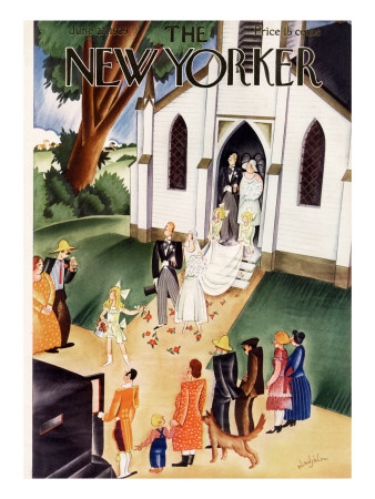The New Yorker Cover - June 22, 1929 by Constantin Alajalov Pricing Limited Edition Print image
