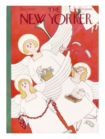 The New Yorker Cover - December 24, 1932 by Rea Irvin Pricing Limited Edition Print image