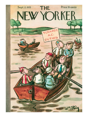 The New Yorker Cover - September 2, 1933 by William Steig Pricing Limited Edition Print image