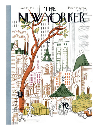 The New Yorker Cover - June 2, 1934 by Harry Brown Pricing Limited Edition Print image