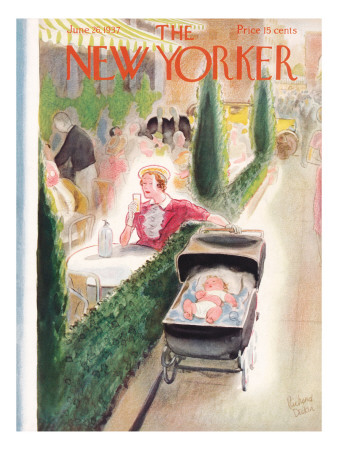 The New Yorker Cover - June 26, 1937 by Richard Decker Pricing Limited Edition Print image