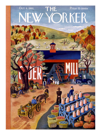 The New Yorker Cover - October 4, 1941 by Ilonka Karasz Pricing Limited Edition Print image