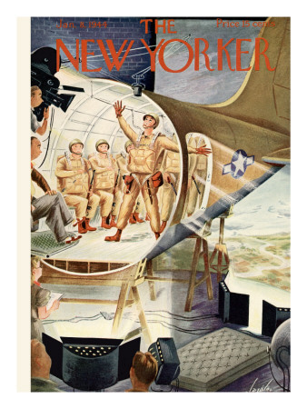 The New Yorker Cover - January 8, 1944 by Constantin Alajalov Pricing Limited Edition Print image