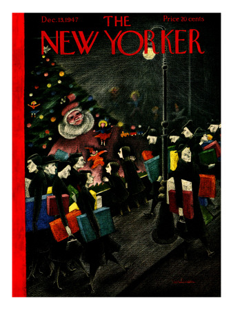 The New Yorker Cover - December 13, 1947 by Christina Malman Pricing Limited Edition Print image