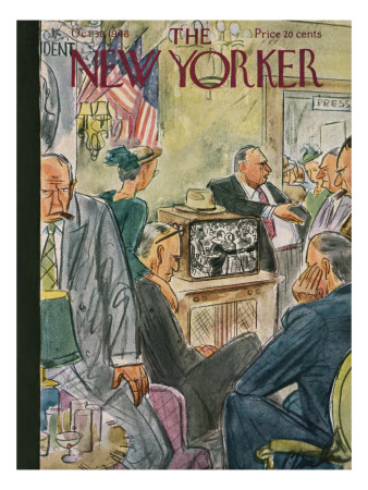 The New Yorker Cover - October 30, 1948 by Perry Barlow Pricing Limited Edition Print image