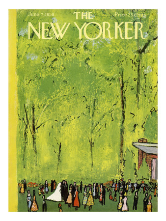 The New Yorker Cover - June 7, 1958 by Abe Birnbaum Pricing Limited Edition Print image