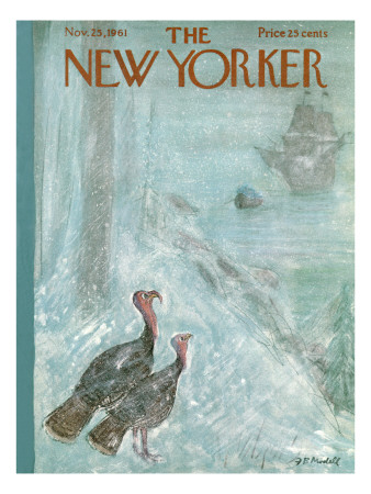 The New Yorker Cover - November 25, 1961 by Frank Modell Pricing Limited Edition Print image