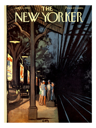The New Yorker Cover - September 1, 1962 by Arthur Getz Pricing Limited Edition Print image