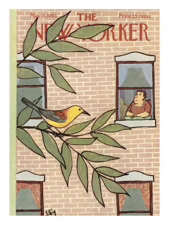 The New Yorker Cover - May 11, 1963 by William Steig Pricing Limited Edition Print image