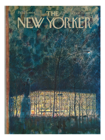 The New Yorker Cover - February 29, 1964 by Garrett Price Pricing Limited Edition Print image