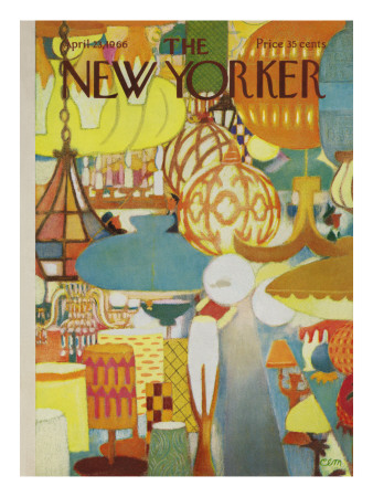 The New Yorker Cover - April 23, 1966 by Charles E. Martin Pricing Limited Edition Print image