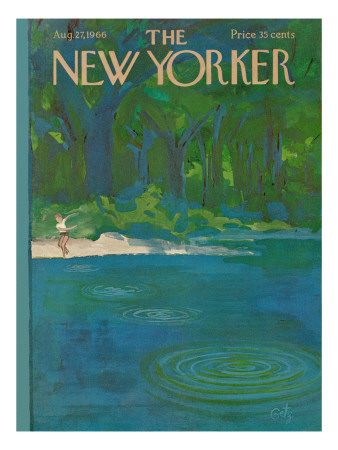 The New Yorker Cover - August 27, 1966 by Arthur Getz Pricing Limited Edition Print image