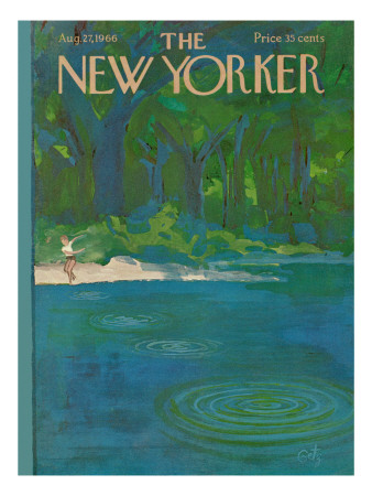 The New Yorker Cover - August 27, 1966 by Arthur Getz Pricing Limited Edition Print image