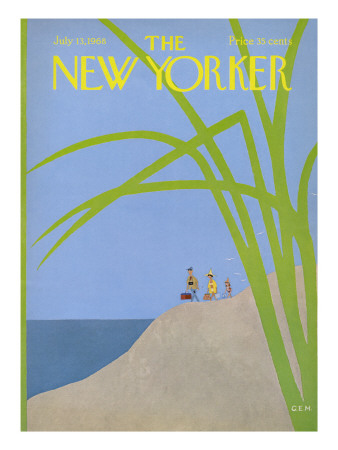 The New Yorker Cover - July 13, 1968 by Charles E. Martin Pricing Limited Edition Print image