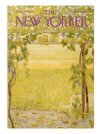 The New Yorker Cover - September 28, 1968 by Ilonka Karasz Pricing Limited Edition Print image
