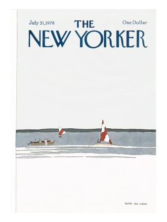 The New Yorker Cover - July 31, 1978 by Gretchen Dow Simpson Pricing Limited Edition Print image